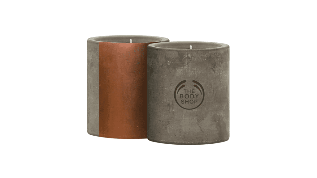 Gift employees with this beautiful concrete candle